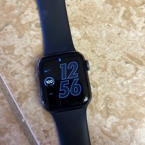 Apple Watch 6 with bands and two chargers